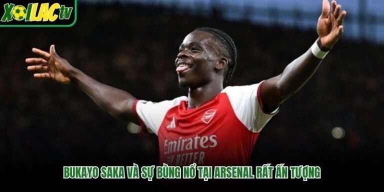 Bukayo Saka Và Sự Bùng Nổ Tại Arsenal Rất Ấn Tượng